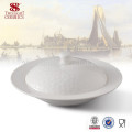 China manufactures of porcelain microwave big soup bowl for soup